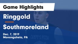 Ringgold  vs Southmoreland Game Highlights - Dec. 7, 2019
