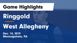 Ringgold  vs West Allegheny  Game Highlights - Dec. 14, 2019