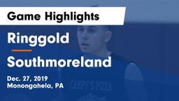 Ringgold  vs Southmoreland Game Highlights - Dec. 27, 2019