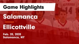 Salamanca  vs Ellicottville  Game Highlights - Feb. 20, 2020