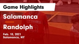 Salamanca  vs Randolph  Game Highlights - Feb. 10, 2021