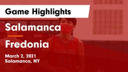Salamanca  vs Fredonia  Game Highlights - March 2, 2021