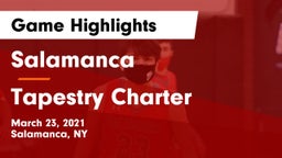 Salamanca  vs Tapestry Charter Game Highlights - March 23, 2021