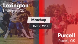 Matchup: Lexington vs. Purcell  2016