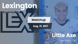 Matchup: Lexington vs. Little Axe  2017