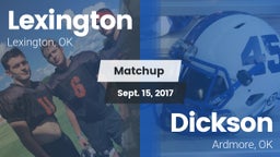 Matchup: Lexington vs. Dickson  2017