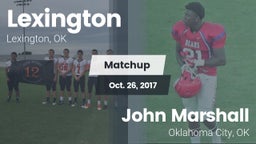Matchup: Lexington vs. John Marshall  2017