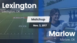 Matchup: Lexington vs. Marlow  2017