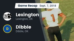 Recap: Lexington  vs. Dibble  2018