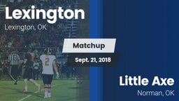 Matchup: Lexington vs. Little Axe  2018