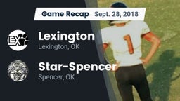 Recap: Lexington  vs. Star-Spencer  2018