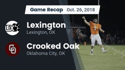 Recap: Lexington  vs. Crooked Oak  2018