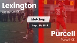 Matchup: Lexington vs. Purcell  2019