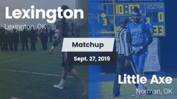 Matchup: Lexington vs. Little Axe  2019