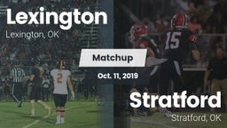 Matchup: Lexington vs. Stratford  2019