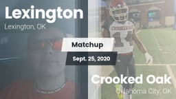 Matchup: Lexington vs. Crooked Oak  2020