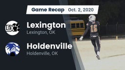 Recap: Lexington  vs. Holdenville  2020