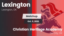 Matchup: Lexington vs. Christian Heritage Academy 2020