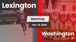 Matchup: Lexington vs. Washington  2020