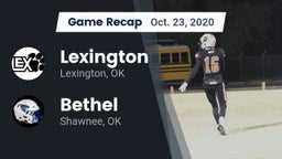 Recap: Lexington  vs. Bethel  2020