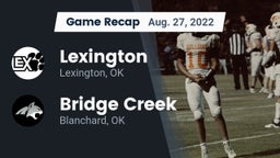 Recap: Lexington  vs. Bridge Creek  2022
