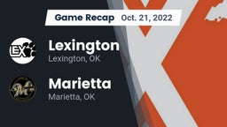 Recap: Lexington  vs. Marietta  2022