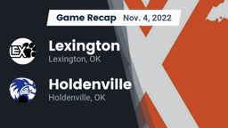 Recap: Lexington  vs. Holdenville  2022