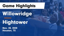 Willowridge  vs Hightower  Game Highlights - Nov. 28, 2020