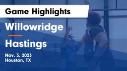 Willowridge  vs Hastings Game Highlights - Nov. 3, 2023