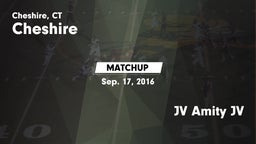 Matchup: Cheshire  vs. JV Amity JV 2016
