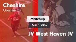 Matchup: Cheshire  vs. JV West Haven JV 2016