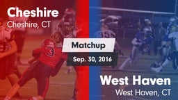 Matchup: Cheshire  vs. West Haven  2016