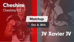 Matchup: Cheshire  vs. JV Xavier JV 2016