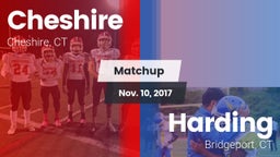Matchup: Cheshire  vs. Harding  2017