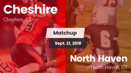 Matchup: Cheshire  vs. North Haven  2018