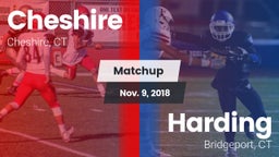 Matchup: Cheshire  vs. Harding  2018