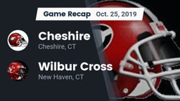 Recap: Cheshire  vs. Wilbur Cross  2019