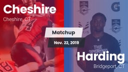 Matchup: Cheshire  vs. Harding  2019