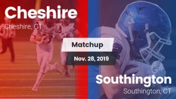 Matchup: Cheshire  vs. Southington  2019