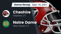 Recap: Cheshire  vs. Notre Dame  2021