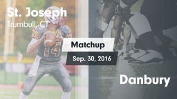 Matchup: St. Joseph High vs. Danbury 2016