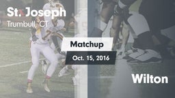 Matchup: St. Joseph High vs. Wilton 2016