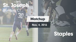 Matchup: St. Joseph High vs. Staples 2016