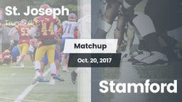 Matchup: St. Joseph High vs. Stamford 2017