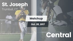 Matchup: St. Joseph High vs. Central 2017