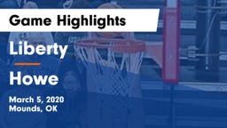 Liberty  vs Howe  Game Highlights - March 5, 2020