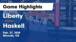 Liberty  vs Haskell  Game Highlights - Feb. 27, 2020
