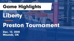 Liberty  vs Preston Tournament Game Highlights - Dec. 12, 2020