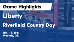 Liberty  vs Riverfield Country Day Game Highlights - Jan. 15, 2021