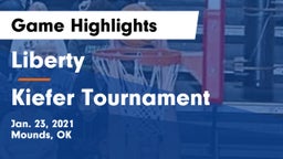 Liberty  vs Kiefer Tournament Game Highlights - Jan. 23, 2021